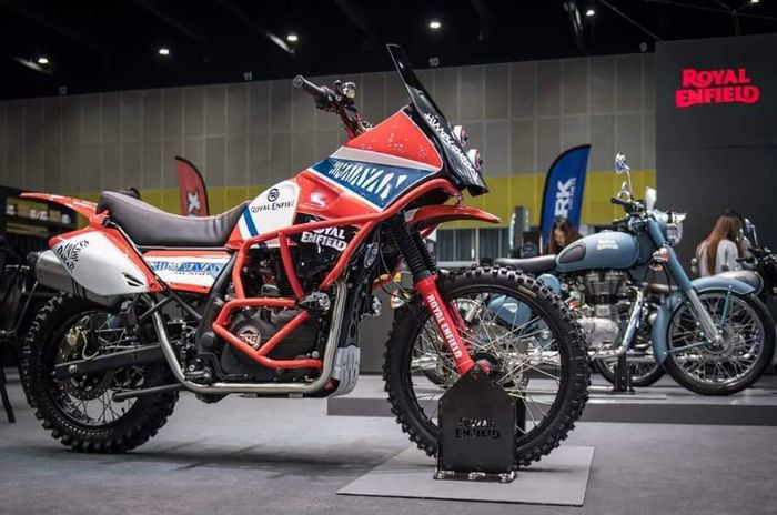 Dakar Rally-inspired Royal Enfield Himalayan showcased